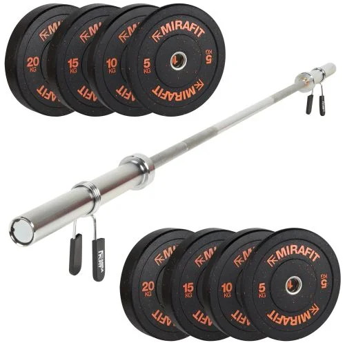 Barbell and Plates Setup